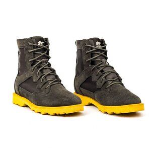 Sorel Women Caribou Waterproof Alpine Green Lace-up Boots size 7